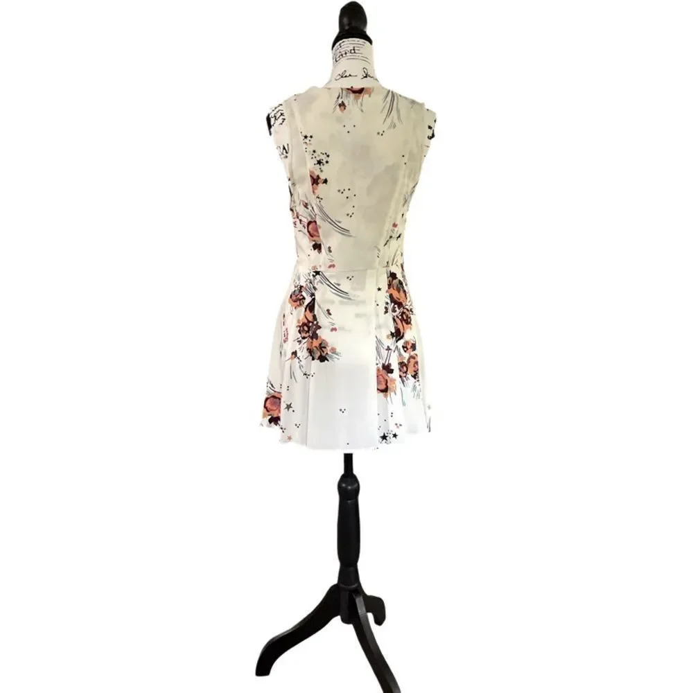 Free People Wrap sleeveless top NWT MSRP $98 Small - Picture 4 of 8